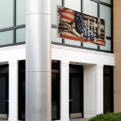 Geloofsgevuld Amerikaans Zegen Spandoek (Buitenkant Gebouw)