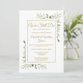 Geloofshernieuwing We doen nog steeds goud groen J Kaart (Staand voorkant)