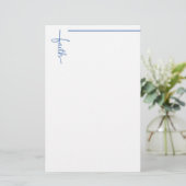 Geloofskruis Briefpapier (Staand voorkant)