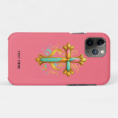 Geloofskruis Case-Mate iPhone Case (Achterkant (horizontaal))