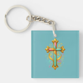 Geloofskruis Sleutelhanger