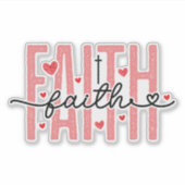Geloofsticker  sticker (Voorkant)