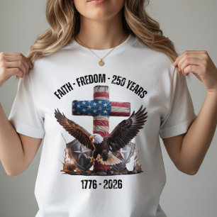 GeloofsVrijheid 250 Jaar USA Jubileum Tri-Blend Shirt