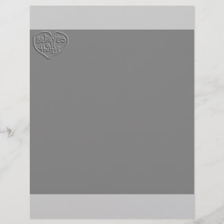 gelooft alles wat Custom Embossed Letterhead