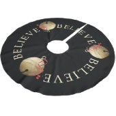 GELOOFT DAT Jingle Bells met Kerstmis typografie h Kerstboom Rok (Gekanteld)