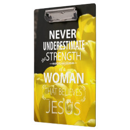 Gelooft in Jezus Geschenken Christelijke Klemborde Klembord