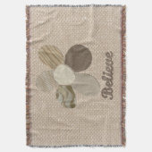 Gelooft Inspirerend aankleuring van het aanfluitwe Deken (Voorkant Verticaal)