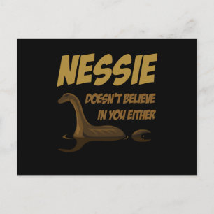 Gelooft niet dat Nessie Loch Ness Briefkaart