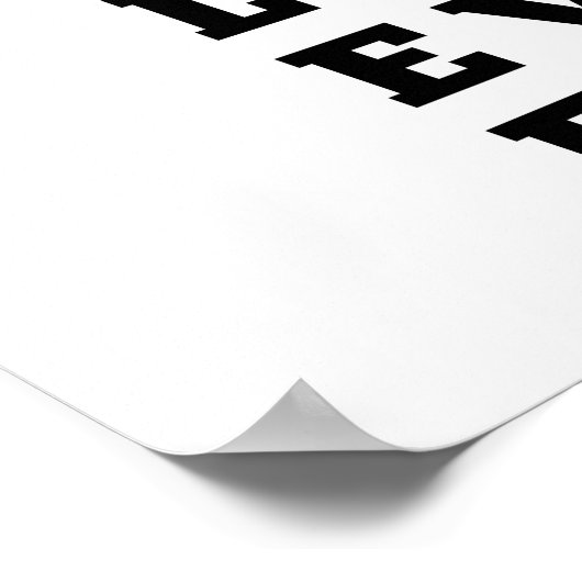 Gelooft semi-Colon-bewustzijn Poster (Hoek)