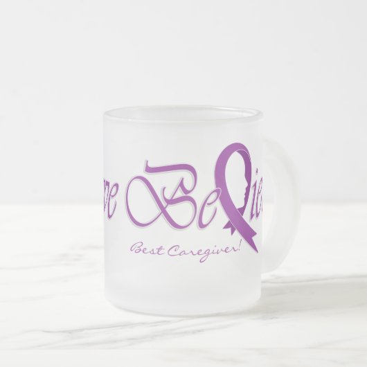 Gelooft u als 'Beste Mok' Matglas Koffiemok (Voorkant rechts)