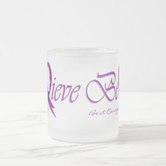 Gelooft u als 'Beste Mok' Matglas Koffiemok (Center)