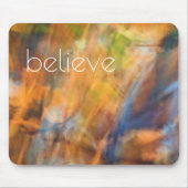 Gelooft u dat de herfst Abstracte fotografie laat Muismat (Voorkant)