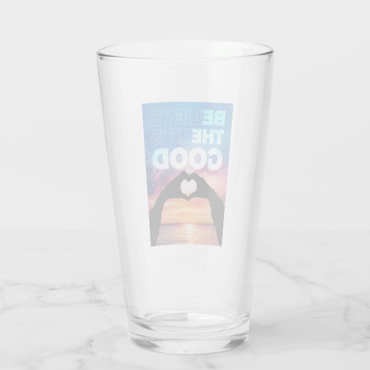 Gelooft u dat er goede hartfoto's zijn glas (Achterkant)