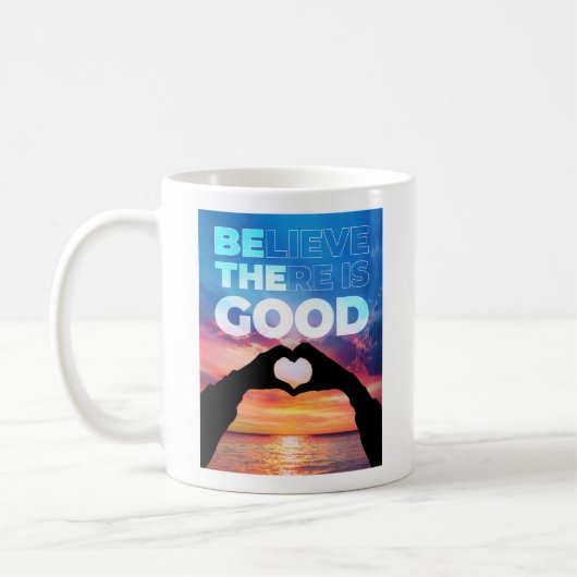 Gelooft u dat er goede hartfoto's zijn koffiemok (Links)