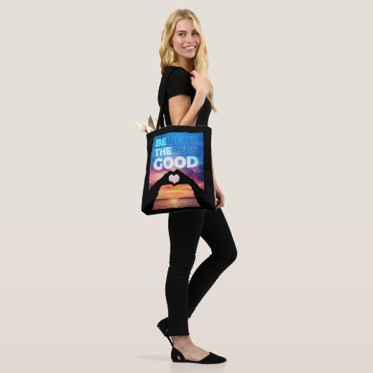 Gelooft u dat er goede hartfoto's zijn tote bag (Op model)