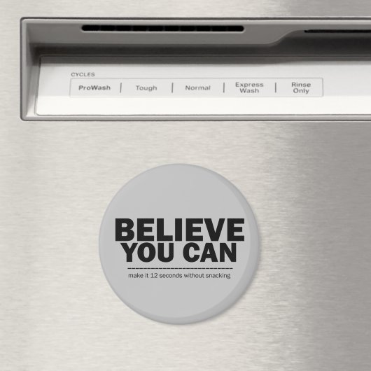 Gelooft u dat u een grappige gewichtstoename kunt  magneet (Insitu (Vaatwasser))