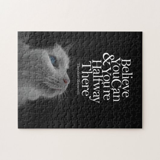 Gelooft u dat u een mooi, Motivatie citaat voor ka Legpuzzel (Horizontaal)