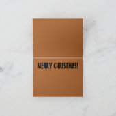 Gelooft u in de Zwarte Kerstman? Feestdagen Kaart (Binnen)