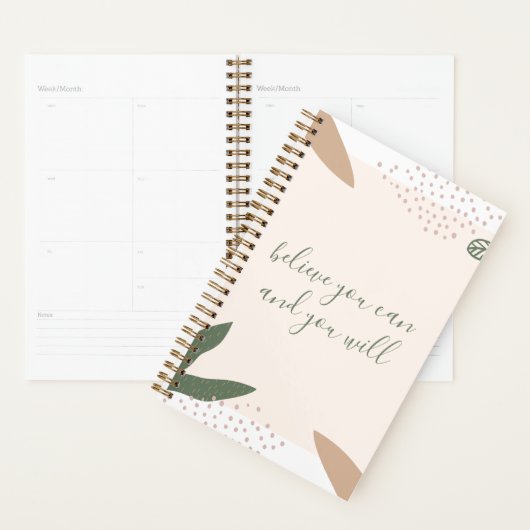 Gelooft u kunt planner (Display)