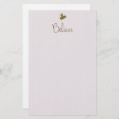 geloofvliegende varken briefpapier (Voorkant / Achterkant)