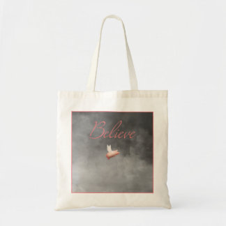 geloofvliegende varkenszak tote bag
