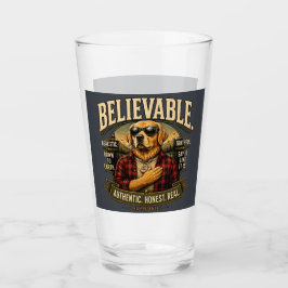 Geloofwaardige Grappige Eerlijke Levensstijl T-shi Glas