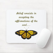 Geloofwaardigheid houdt in dat je accepteert muismat (Met muis)