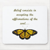 Geloofwaardigheid houdt in dat je accepteert muismat (Voorkant)