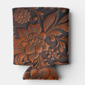 Gelooid leder blikjeskoeler (Achterkant)