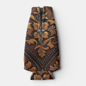 Gelooid leder flesjeskoeler (Achterkant)