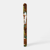 Gelooid leder iPhone 16 hoesje (Linkerkant)