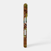 Gelooid leder iPhone 16 hoesje (Rechterkant)