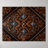 Gelooid leder poster (Voorkant)