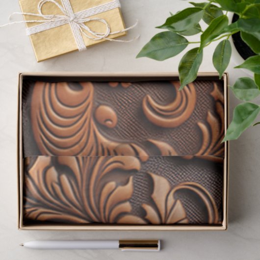 Gelooid leder tissuepapier (Geschenk)