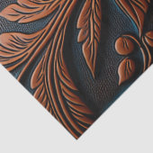 Gelooid leder tissuepapier (Detail)