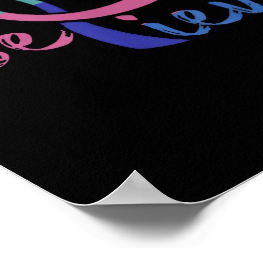 Geloven bewustzijn lint zelfmoordpreventie en amp; poster (Hoek)