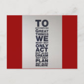 geloven briefkaart (Voorkant)