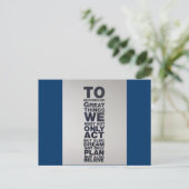 geloven briefkaart (Staand voorkant)