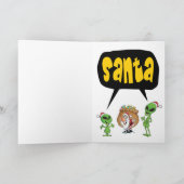 Geloven buitenaardse wezens in Kerstmis? Kaart (Binnen)