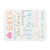 geloven dat Christelijke magnetrontweekleurig gebe Magneet (Horizontaal)