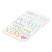 geloven dat Christelijke magnetrontweekleurig gebe Magneet (Linkerzijde)