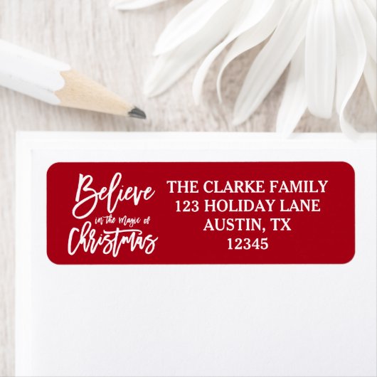 geloven | De magie van kerstvakantie etiketten (Insitu)