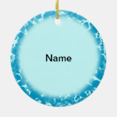 Geloven Goud Christelijk Kruis Ornament (Achterkant)