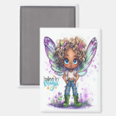 Geloven in de Magische Sprookjesmagneet Magneet (Voorkant / Achterkant)