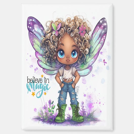 Geloven in de Magische Sprookjesmagneet Magneet (Voorkant)