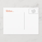 Geloven in dromen Positieve gedachten Levensinspir Briefkaart (Achterkant)