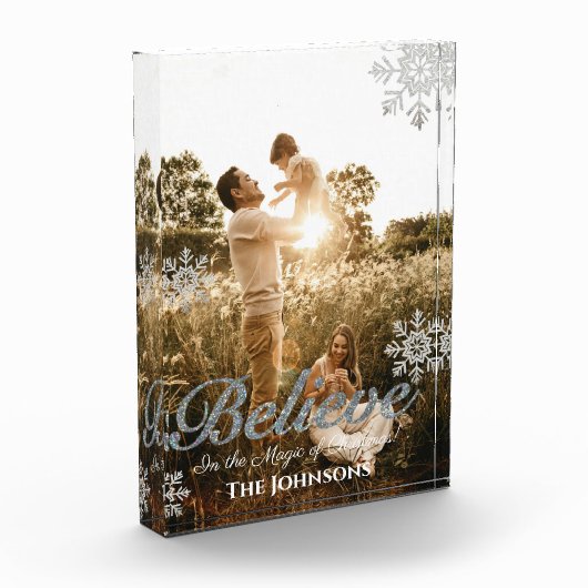 geloven | Moderne print tijdens de kerst Fotoblokken (Links)