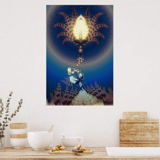 geloven poster (Keuken)