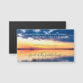 gelovigheid opwekt zonneschijnfotografie Magnet (Voorkant / Achterkant)