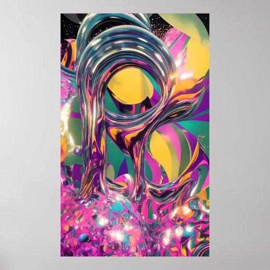 Gelsemium Overture - Ken Gage Surreal Art Poster (Voorkant)